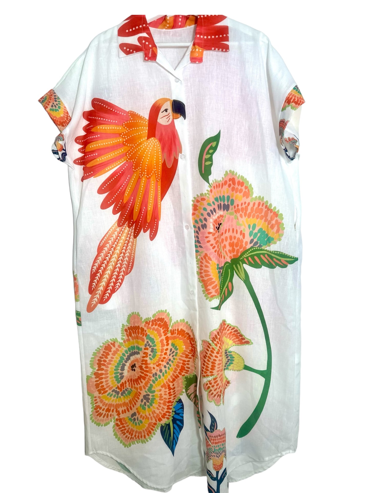 Parrot Lenin Dress - (One Size Fits Up to 18/Xl)