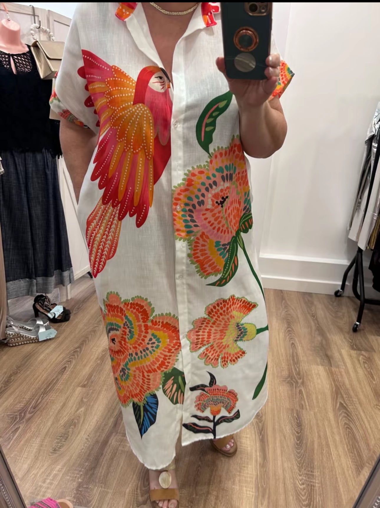 Parrot Lenin Dress - (One Size Fits Up to 18/Xl)